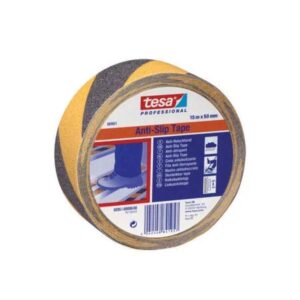 Tesa Anti Slip Tape 60951 15 m x 50 mm Black/Yellow
