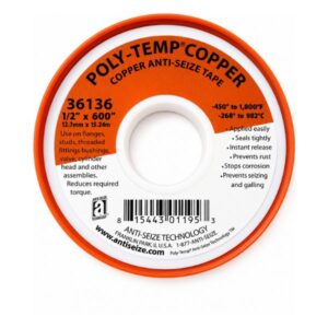 Poly-Temp Copper Anti Seize tape
